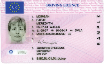 英国驾驶证