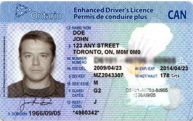 加拿大 安大略驾照